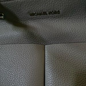 Michael Kors gray shoulder bag